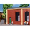 Auhagen 80502 Walls 2325B Red Industrial Windows E Modelling Kit