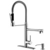 GIMILI Kitchen Faucet with Soap Dispenser Commercial Kitchen Faucet with
