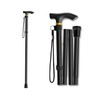 Portable, lightweight folding for living cane