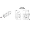 SUSU ST Nut S (M6) SFN-TS6 Pack of 50