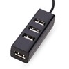 Apoi USB Port Splitter 4 Port Compact Portable High Speed