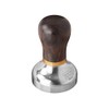 Scarlet Espresso Vittoria Tamper for Barista with Ergonomic Precious Wood