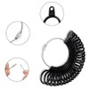 Plastic Ring Sizer Mandrel Measuring Tool Set, Us & UK