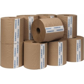 PRO SOURCE Hard Roll Natural-Color Paper Towels: 12 Rolls (800' Roll Length)