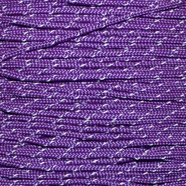 PARACORD PLANET Reflective 95 Paracord – Camping, Hiking, Tent, and Adventure Rope (100 Feet, Purple)