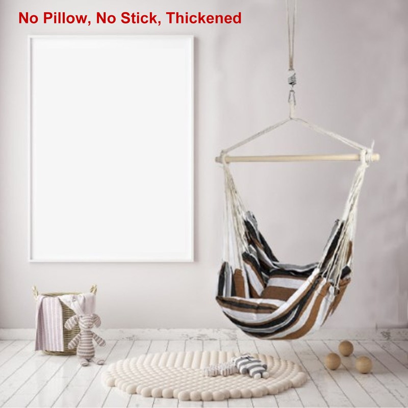Hanging Rope Swing Chair Canvas Thickened Dormitory Hanging Chair for