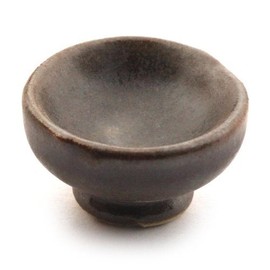 MyTinyWorld 4 x 22mm Dolls House Miniature Metallic Style Fruit Bowls