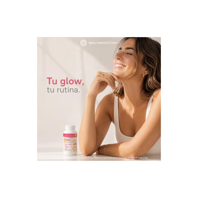 Healthaddiction Glow Complex Col Geno Hidrolizado Biotina