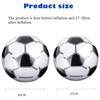 6 PCS Inflatable Football, Beach Ball, blow Up football, Beach