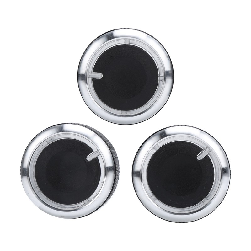 3PCS Car Air Condition Switch Thermal Controller Knob Replacement for
