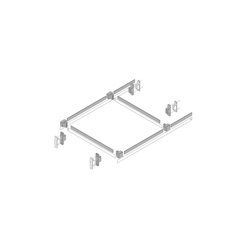 Blum BZRM5500G TANDEMBOX METAFILE Hanging File Organization System - Grey