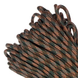 Paracord Planet 550lb Commercial Grade Paracord – 7 Strand Type III Nylon Parachute Cord Hanks for Hiking, Camping, and Fishing