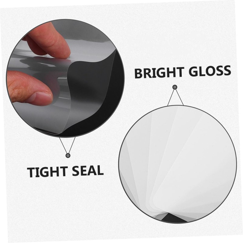SHINEOFI 200 Sheets Transparent Laminating Film 7 Inches Photo Protective