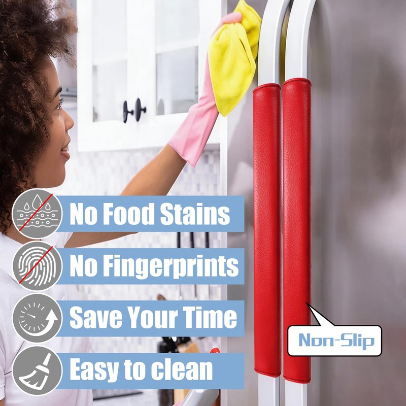 Tiny pets Refrigerator Door Handle Covers, Fridge Handle Covers Set