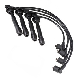 Autopart T ST-4239 Ignition Spark Plug Wire Set, 7mm, 4 Pcs, for Hyundai Elantra/Tiburon/Tucson, Kia Soul/Spectra5/Sportage