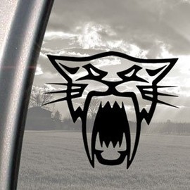 Artic Black Decal Cat Head Surf Skate Truck Window Sticker