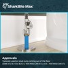 SharkBite Max 1/2 x 3/8 Inch Compression Straight Stop Valve,