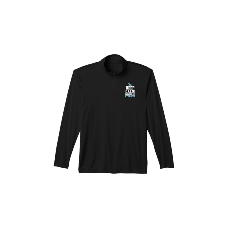 Water Dealer Waterboy Let´s Get Hydration Specialist Performance Quarter-Zip Top