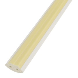 Quadrant Bead uPVC Plastic Window Door Bead Finishing Trim (2.5m) - 17.5mm, Chartwell Green