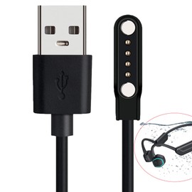 Compatible with Canmore Golf GPS Charger, Lamshaw Magnetic Replacement Charger Compatible with Canmore Golf GPS H300/TW402/TW410/TW411/HG200/ HG200 Plus Watch (Black)