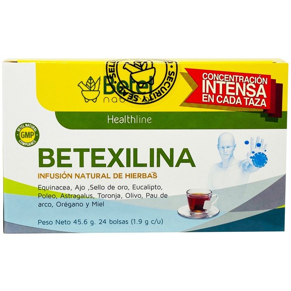Betexilina Tea by Betel Natural - All Natural Support for a Healthy Immune Syste