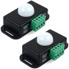 Greluma Motion Sensor Switch, 12V/24V PIR Sensor LED Switch Controller