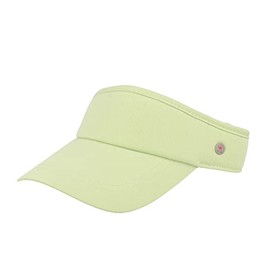 Balke Sun Shield Cap Sun Hat Visor with Velcro Fastening for Men and Women, lime