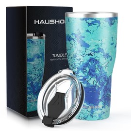 HAUSHOF 20 oz Tumbler, Stainless Steel Vacuum Coffee Tumbler, Durable Insulated Tumbler Cups for Hot and Cold Drinks, Portable Water Tumbler with Lid for Office, Camping, Sports