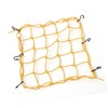 A ABSOPRO Yellow Nylon Rubber 6 Hook Luggage Cargo Flexible