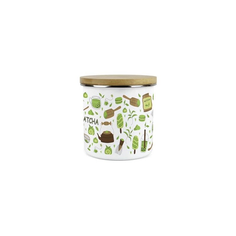 Purely Home Matcha Storage Canister - Gifts for Tea Lovers/Drinkers