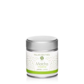 Palais des Thés - Organic Matcha Impérial – Premium Japanese Green Tea Powder, Ceremonial Grade, Rich in Antioxidants and Caffeine, 1.4 oz Powder Metal Gift Tin