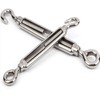[Health Lief] Stainless Steel Turnbuckle, Set of 4, Eye Hook,