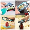 TAORANJU Jar Opener for Weak Hands, 5 in 1 Multi