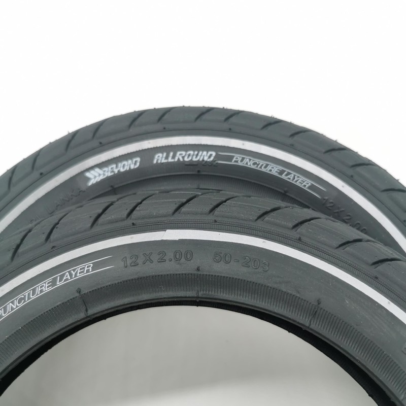 2 x BY-101 Tyres 12 Inch 12 x 2.0 |