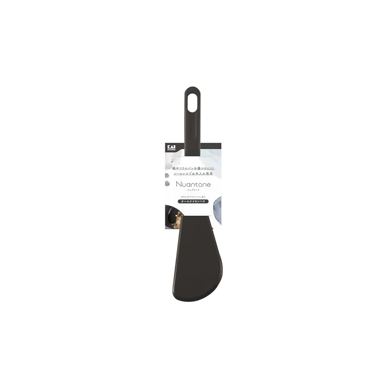 Kai KAI DE6317 Spatula, Scratch Resistant, All Nylon, One Piece