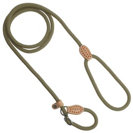 Durable Dog Leash Braided Rope Soft Nylon Dog Walking Lead Leash Anti-slip Adjustable Training Dog Lead Slip Rope for Large Dogs and Cats