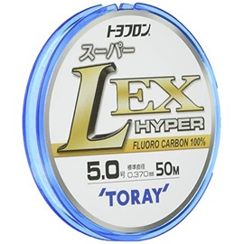 Toray Line Toyofuron Super L EX Hyper No. 0.8 (50 m) Transparent