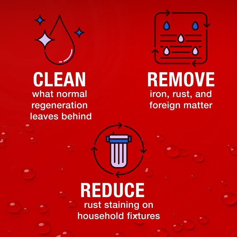 Pro Products RO24B Rust Out Water Softener Cleaner Powder for