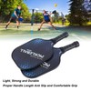 2Pcs Pickle Ball Paddles Durable Carbon PE Comfortable Grip Light