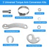 KITERI 2 Set Universal Torque Arm Conversion Kit Electric Bicycle