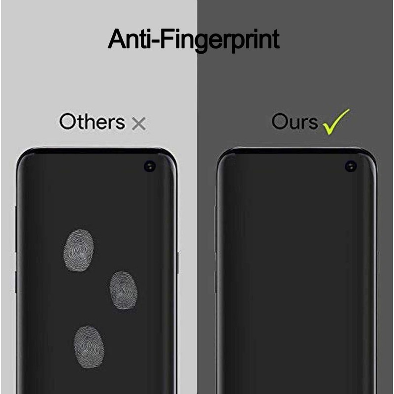 Omio [2 Pack] for Galaxy S10E Privacy Screen Protector Tempered