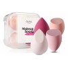 Duaiu Esponjas Para Difuminado Mezcla De Maquillaje 4 Piezas Rosas