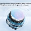 Phone Cooler Convex Magnetic Radiator Cooling Fan Semiconductor Refrigeration for