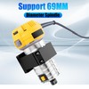 FoxAlien 69mm Aluminum CNC Spindle Holder Z-clamp for Masuter Pro,