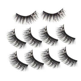 Mikinona 5 Pairs False Eyelashes for Women Lightweight Makeup Accessories for Daily Use Parties Weddings Special Occasions Natural Look Extensions with Comfortable Fit