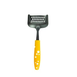 BOSKA Cheese Grater Cheesy Design Stainless Steel Plastic Yellow Silver 195 x 75 x 20 mm