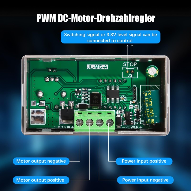 PWM Motor Speed Controller AYWHP PWM Motor Module DC 5V
