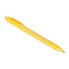 11Pcs Press Ballpoint Pen Colorful Shell 0.5mm Ballpoint Pen Black