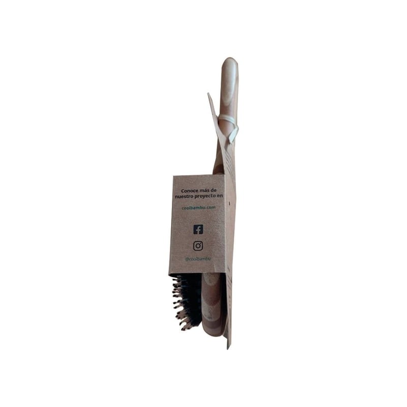 Cepillo para cabello Cool Bambu de pala doble cerdas
