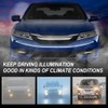 G-PLUS Compatible with Honda Accord 4-Door Sedan 2016 2017 Clear